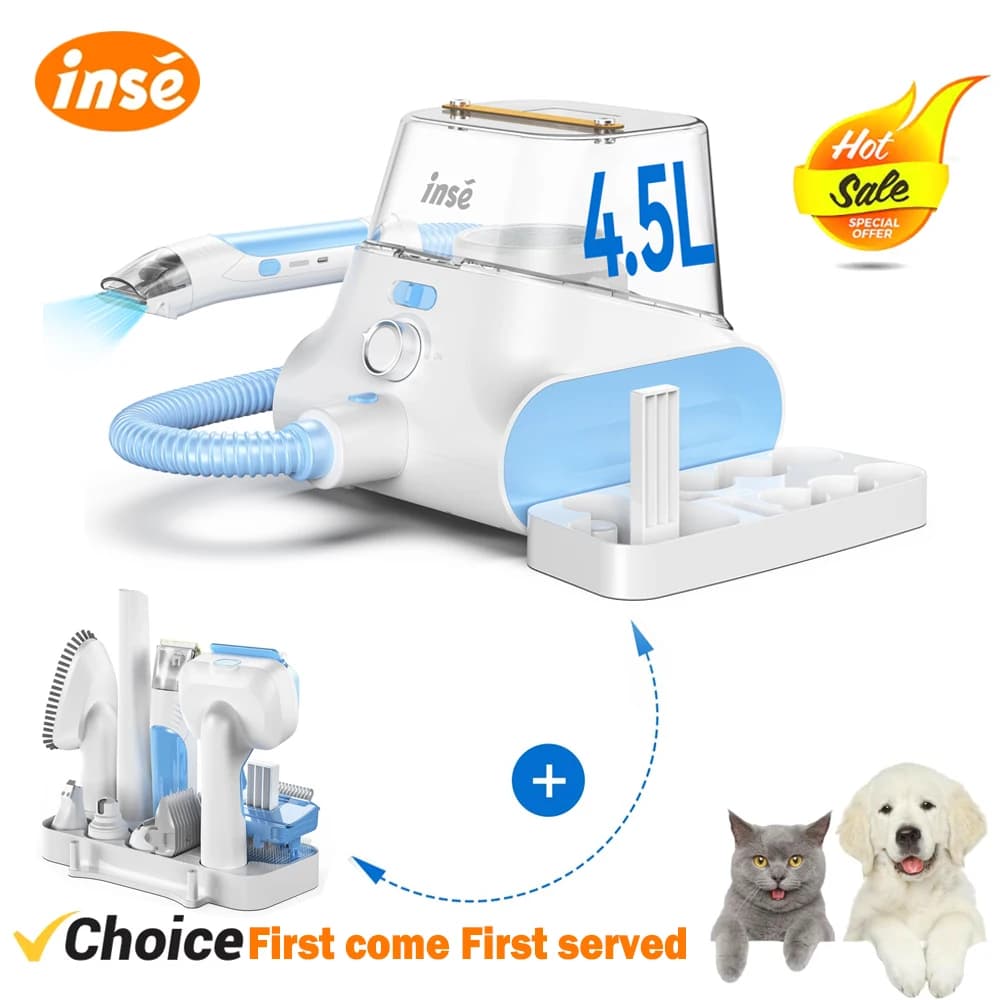 Quiet Grooming Vacuum Kit